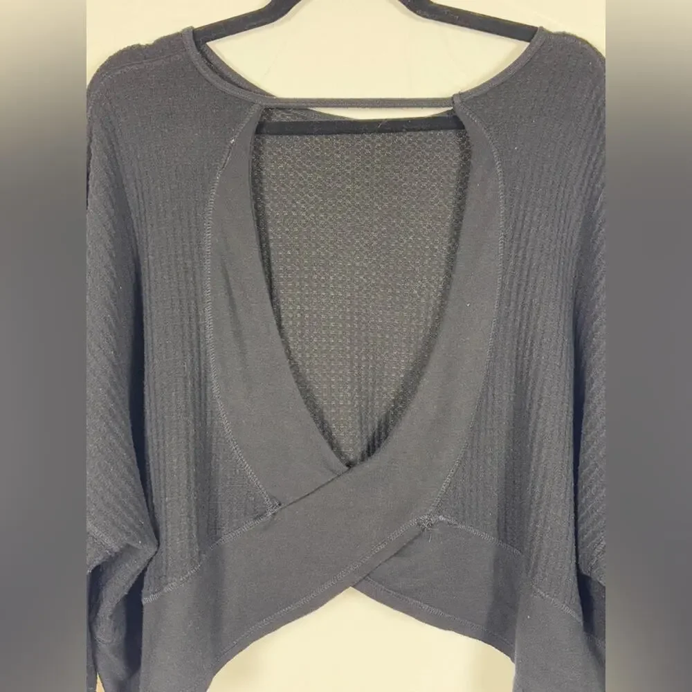 We The Free Free People Love Me Thermal Top Black XS